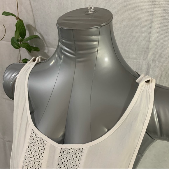 White Boho Chic Romper - Picture 3 of 10